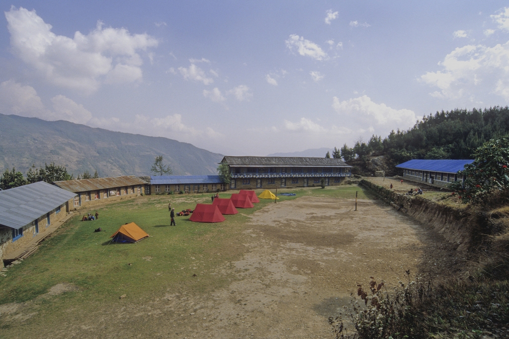 L'école de Basakhali (vue générale)